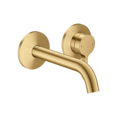 Змішувач AXOR One 160 для умивальника зі стіни, Brushed Gold Optic (48170250)