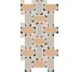 Декор M-1 Sheet 22.4x44.7 Muscat Top Cer з колекції Muscat TopCer