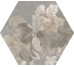 M9X5 CEMENTUM NICKEL DECORO SPRING 21x18.2 декор (плитка для підлоги і стін)