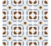 Декор Sedar R Azul 20x20 Seine Vives з колекції Seine Vives