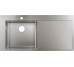Кухонная мойка S716-F450 на столешницу 1x35d 1045х510, полка справа Stainless Steel (43331800)