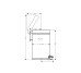 AddStoris Відро для сміття 3L, Brushed Black Chrome (41775340)