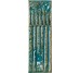 Плитка quadra verde - 7.5x22.5 PUCQ06 Chamotte из коллекции Chamotte Mutina