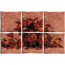 Декор (20x30) 01E6925 Pann. Antichi Sapori Rosso S/6 - Ciottoli з колекції Ciottoli Elios Декор (20x30) 01E6925 Pann. Antichi Sapori Rosso S/6 - Ciottoli з колекції Ciottoli Elios