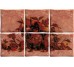 Декор (20x30) 01E6925 Pann. Antichi Sapori Rosso S/6 - Ciottoli з колекції Ciottoli Elios