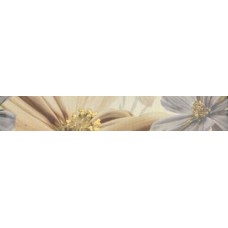 Cenefa Infinity Crema Flor Бордюр (5х32.5) Infinity Керамическая плитка Fanal