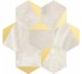 Мозаїка Esagona Triangolo Ambra Oro 30x28 Nolita Vallelunga з колекції Nolita Vallelunga