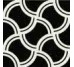 Плитка (10x10) 7VFNB0I Filet Noir-Blanck - Deco Dantan з колекції Deco Dantan Tagina