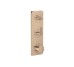 Термостат Axor Citterio C Cubic cut 380/120 для 2-х споживачів, Polished Red Gold (49701300)