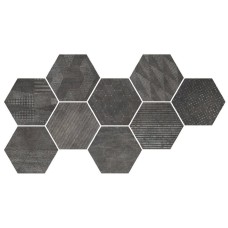 (24x27.7) 1047334 Hexagon Freeport Black - Docklands з колекції Docklands (24x27.7) 1047334 Hexagon Freeport Black - Docklands з колекції Docklands