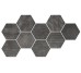 Плитка (24x27.7) 1047334 Hexagon Freeport Black - Docklands злекції Docklands Serenissima
