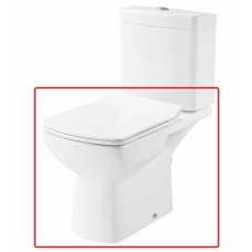 3111123 COMFORT Унітаз без кришки та бачка до компакту 3110123 (1 сорт)