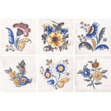 Декор (22.5x22.5) Arezzo Decor Flor - Arezzo з колекції Antibes Декор (22.5x22.5) Arezzo Decor Flor - Arezzo з колекції Antibes