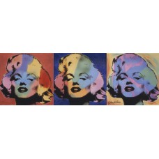 Декор (31.9x96) 24176- Icons Marilyn Soggetto A,3 - Steve Kaufman з колекції Steve Kaufman Steve Kaufman Керамическая плитка Settecento