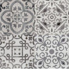Декор Silver A 59.6x59.6 Vintage из коллекции Vintage Vintage Керамическая плитка Venis