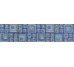 Бордюр Blue Border 6x30 Nettle Rak из коллекции Nettle Rak