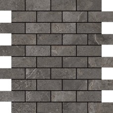 Мозаїка 25.9x28.9 DC3004 Stone age mosaic brick antracite satin Stone Age з колекції Stone Age Stone Age Керамічна плитка Aleluia   — сторінка 2