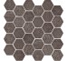Плитка (38x39.5) VIVA HEX ENM. AZABACHE - Viva з колекції Viva Natucer