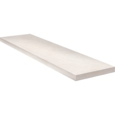 Кутова сходинка (33x100) 62403 Angolo Dx Gradino C.Retta White - Chrome з колекції Chrome