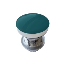 Клапан Клік-Клак для сифона з керамічною кришкою з переливом Petrolio (PLTPCE)