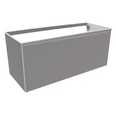 CUBIKA Підвісна тумба під умивальник 120x50x50 см, Grey matt (CKD945LGK) CUBIKA Підвісна тумба під умивальник 120x50x50 см, Grey matt (CKD945LGK)