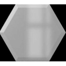 Декор Mini Hexa Bevel Ash Grey Gloss 15x17.3 Subway Lab Wow з колекції Subway Lab Wow Subway Lab Керамічна плитка WOW Design
