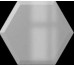 Декор Mini Hexa Bevel Ash Grey Gloss 15x17.3 Subway Lab Wow з колекції Subway Lab Wow