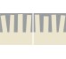 Декор (20x20) Fringe Light Q - Navone з колекції Navone Bisazza