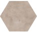 Плитка (25x21.6) 0092 TER.GRIGIO ESAGONA - Terra з колекції Terra Marca Corona