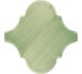 15x15 PF019 Color Art Plain Green Arabesque Aleluia Color Art з колекції Color Art Aleluia