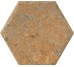 Плитка Giallo Umbria Esagona - 15.8x18.3 1080614 Cotto del Campiano з колекції Cotto del Campiano Cir