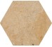 Плитка Giallo Umbria Esagona - 15.8x18.3 1080614 Cotto del Campiano з колекції Cotto del Campiano Cir