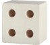 13x13 BOBG03 bloc pearl glossy 13x10x13 Mutina Bloc з колекції Bloc Mutina