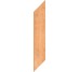 Плитка 10x60 87301 Gold matt chevron Cerdomus Opera з колекції Opera Cerdomus