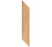 Плитка 10x60 87301 Gold matt chevron Cerdomus Opera з колекції Opera Cerdomus