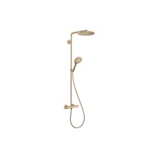 Душова система Raindance S 240 EcoSmart PowderRain 2jet з термостатом, Brushed Bronze (28823140)
