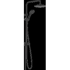 Душевая система Vernis Blend Showerpipe 200 1jet Reno Matt Black (26272670)