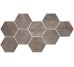 Декор Hexagon Freeport Brown 24x27.7 Docklands Cir з колекції Docklands Cir