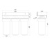 Система 3-х ступеневого очищення Bio+ systems NSL103, 1/2″ Bio+ Systems