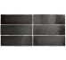 Плитка 6,5x20 Magma Black Coal 24962 з колекції Magma Equipe