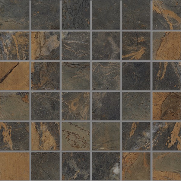 Мозаика 29,4x29,4 Mosaico Fossil Brown Malevic Lappato Lucido – Tele di Marmo Reloaded – E0QF из коллекции Tele di Marmo Reloaded Emilceramica