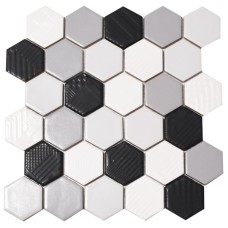 Мозаика H 69008 Hexagon С4 295x295x9 Котто Керамика