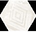 SIGMA WHITE 21.6х24.6 (шестигранник) B-100 (плитка для підлоги та стін)