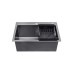 Кухонна мийка Kroner KRP Schwarze - 5843HM PVD (3.0/1.0 мм) Kroner