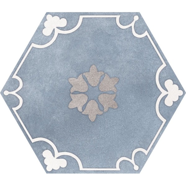 Плитка Lily Sky - 22x25 00ZESC5 Hexagon з колекції Hexagon Elios