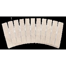 Решітка 50*24,5 Rejilla Ceramica Pro Curvable Corinto Beige Ce-13053 Решітка 50*24,5 Rejilla Ceramica Pro Curvable Corinto Beige Ce-13053