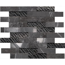 Мозаїка 30x30 Unique Nite Mix All In Ret - Uniquestone - 1791 з колекції Uniquestone