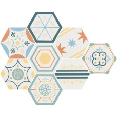 14x16 Boom Mix Deco-Boom з колекції Boom BOOM Керамічна плитка Cevica