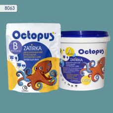 Двокомпонентна епоксидна затирка фуга для плитки і мозаїки ТМ "OCTOPUS", колір 8063 1,25 кг. Octopus