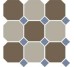Плитка Кофе Коричневый Бежевый Синий Кобальт 30x30 Octagon Top Cer з колекції Octagon TopCer